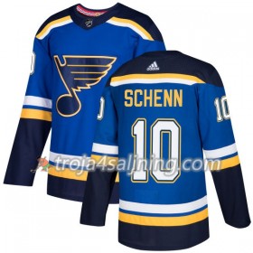 St. Louis Blues tröja Brayden Schenn 10 Adidas 2017-2018 Blå Authentic - NHL Tröjor Herr